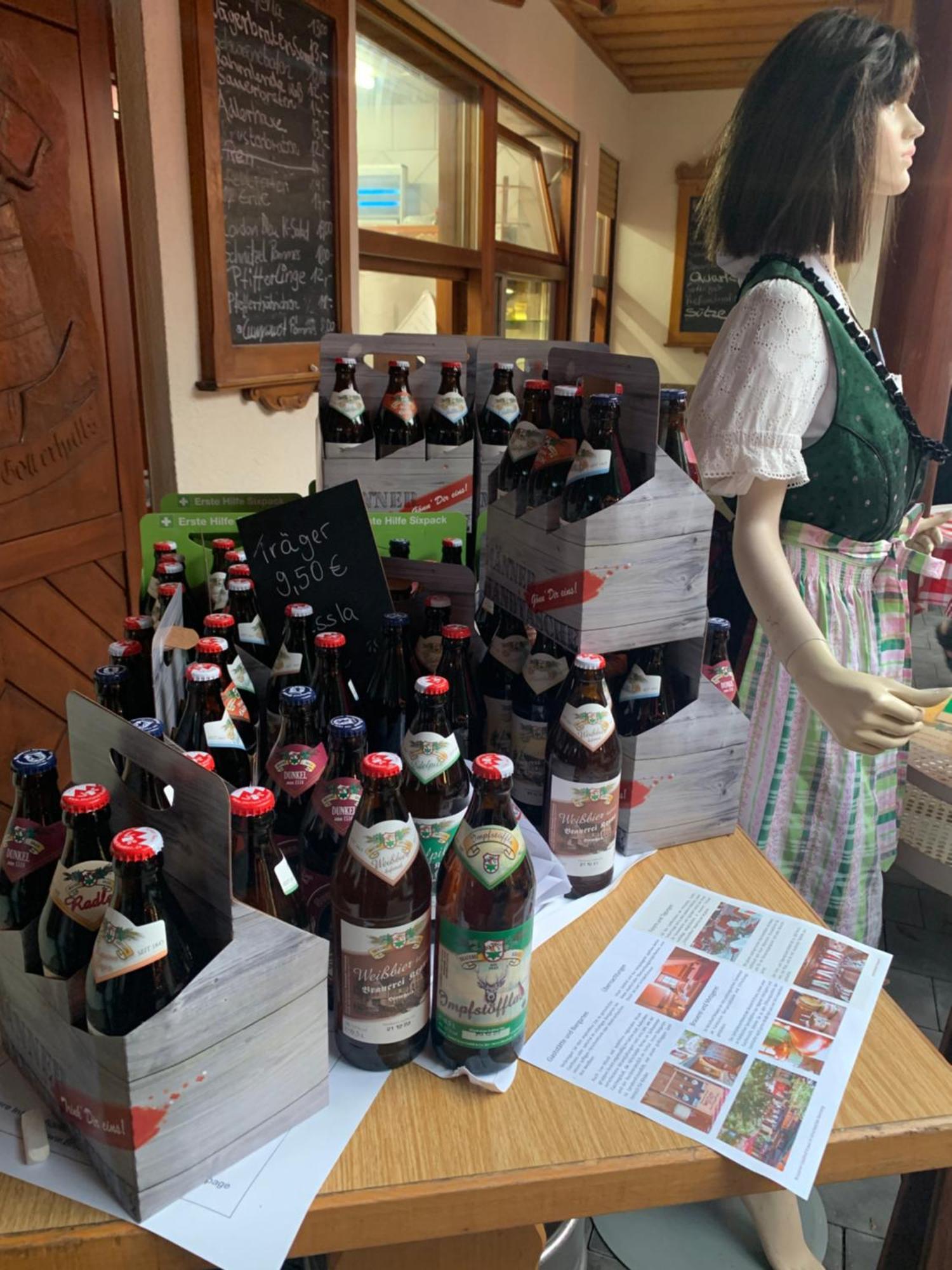Brauerei Gasthof Kraus Гіршайд Екстер'єр фото