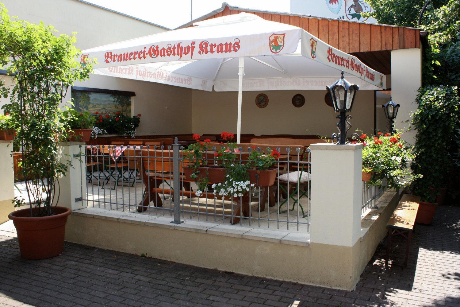 Готель Brauerei Gasthof Kraus Гіршайд Екстер'єр фото